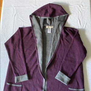 Wool cardigan/wrap